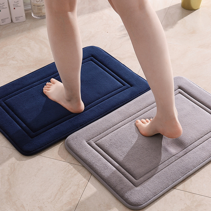 Cross-Border Simple Bathroom Non-Slip Mats Kitchen Floor Mats Bathroom Door Mats Entrance Door Mats Household Floor Mats Wholesale Cross-Border Simple Bathroom Non-Slip Mats Kitchen Floor Mats Bathroom Door Mats Entrance Door Mats Household Floor Mats Wholesale