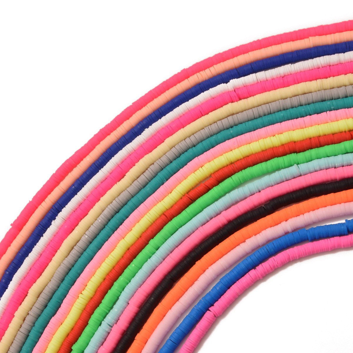 Bohemian Ethnic Style Soft  Jewelry Accessories 6mm Round Spacer Spacer Beads display picture 2