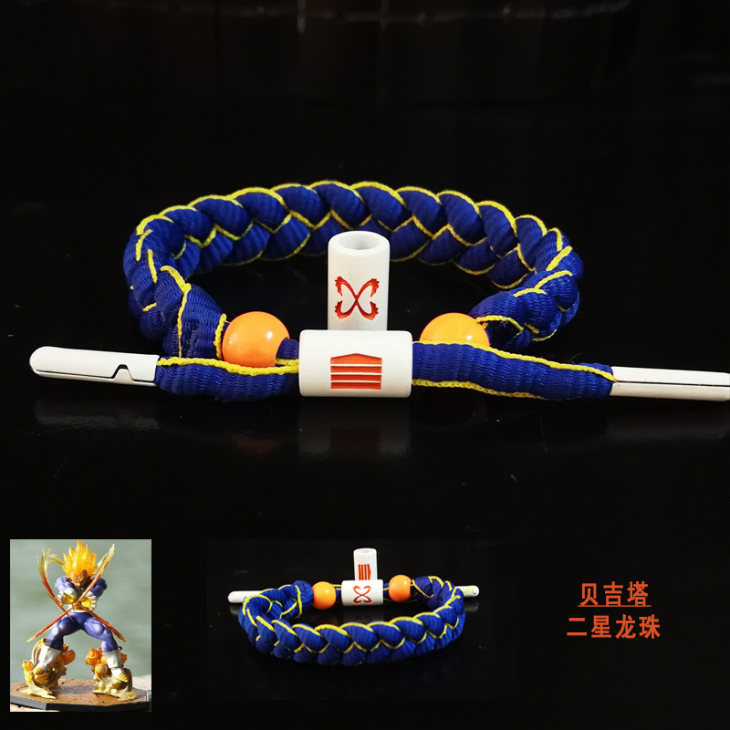 Cross-border anime periférico Dragon Ball Dragon pareja pulsera tejida estudiante de alto grado lindo pulsera al por mayor