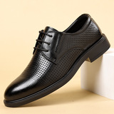 Летняя универсальная трендовая высокая обувь для кожаной обуви, в корейском стиле, из натуральной кожи