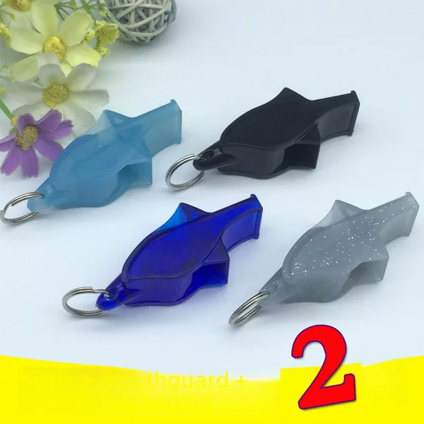 Factory direct abs plastic whistle dolphin whistle basket football match referee special whistle high frequency children whistle