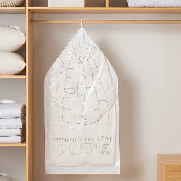 Porous hanging compression bag (PE+PA)
