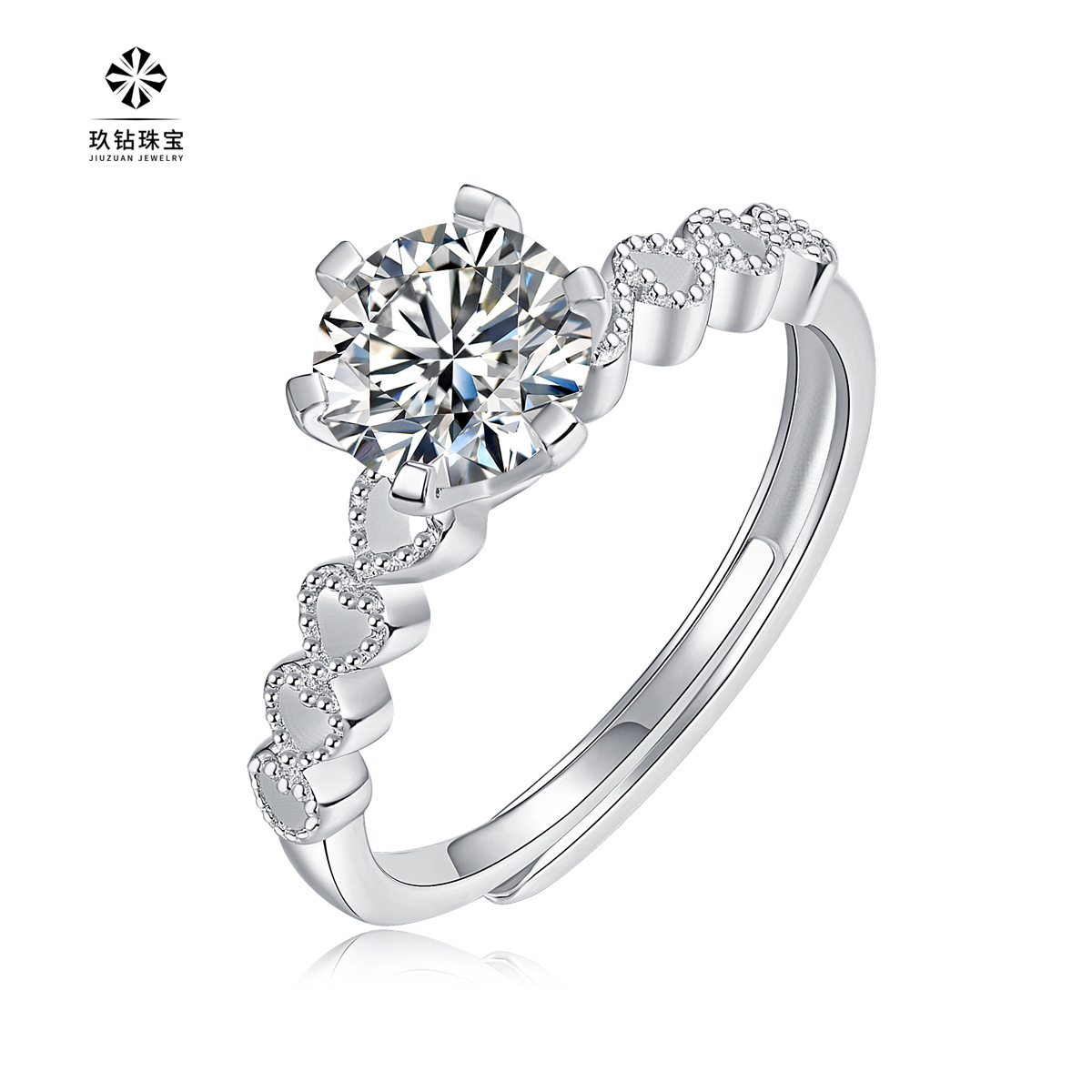 R12359 heart to heart 1 carat