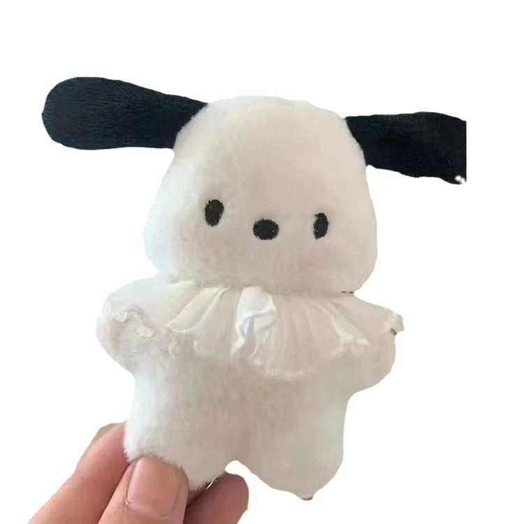 Плюшевый брелок‑подвеска (Sanrio), мягкая игрушка‑кукла, дорожная версия, с аксессуарами