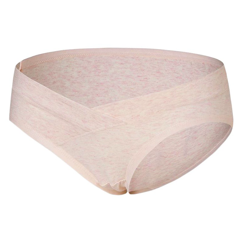 Трусы для беременных, дышащие шорты из чистого хлопка с низкой посадкой, весенне-осенние хлопковые трусы большого размера с низкой талией для беременных женщин, не сдавливающие живот.