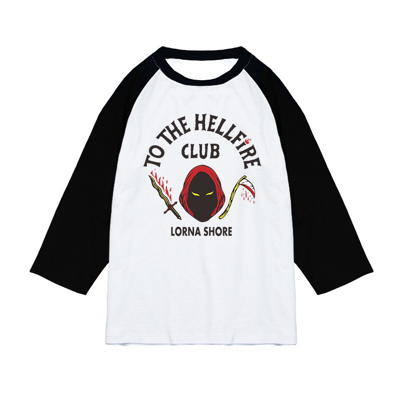 【Cross-Border European Size】American Tv Series Stranger Things 4 T-Shirt Cosplay Sweatshirt Stranger Things Short-Sleeve
