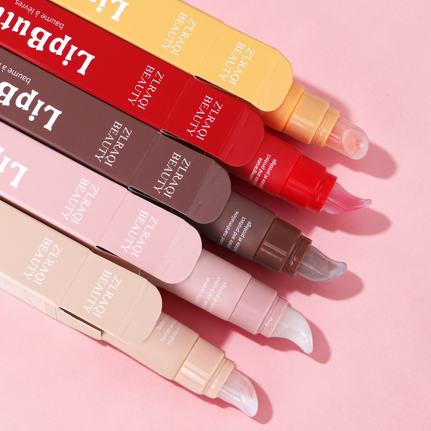 Z'LRAQI BEAUTY cruzada venta caliente balizante labial máscara labial fresca cuidado labial brillo labial al por mayor europeo y americano