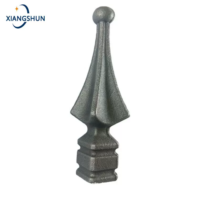 青岛厂家直供园艺围栏铁艺枪尖 锻打矛头别墅大门配件