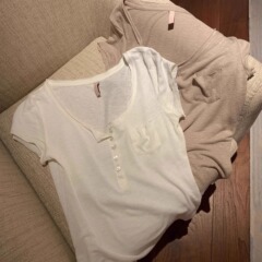 Pure Lust 半袖 Tシャツ レディース 2025 夏新作 シングルポケットデザイン スリムフィット ホットガール ホワイト Tシャツ トップ