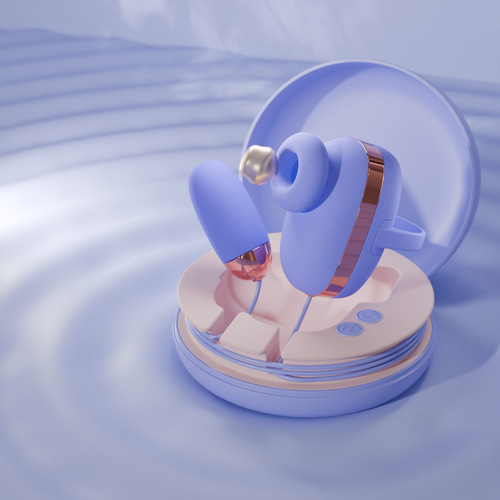 GALAKU small powder cake sucking vibrating egg strong earthquake female self-pleasure sex toy adult couple fun supplies agency 