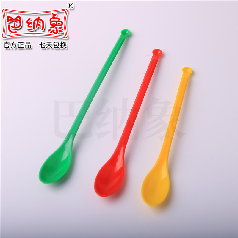彩色塑料药匙 3合一 三个一组 塑料勺子 实验小药勺教学 塑料小药