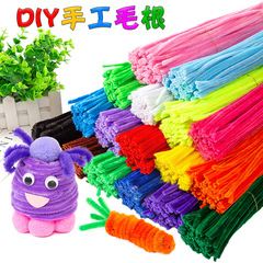 Macaron Color Twister Cord Accessory Handmade DIY Colorful Hair Strips Hair Roots Material Pack Tulip Bouquet Wholesale Hair Tie