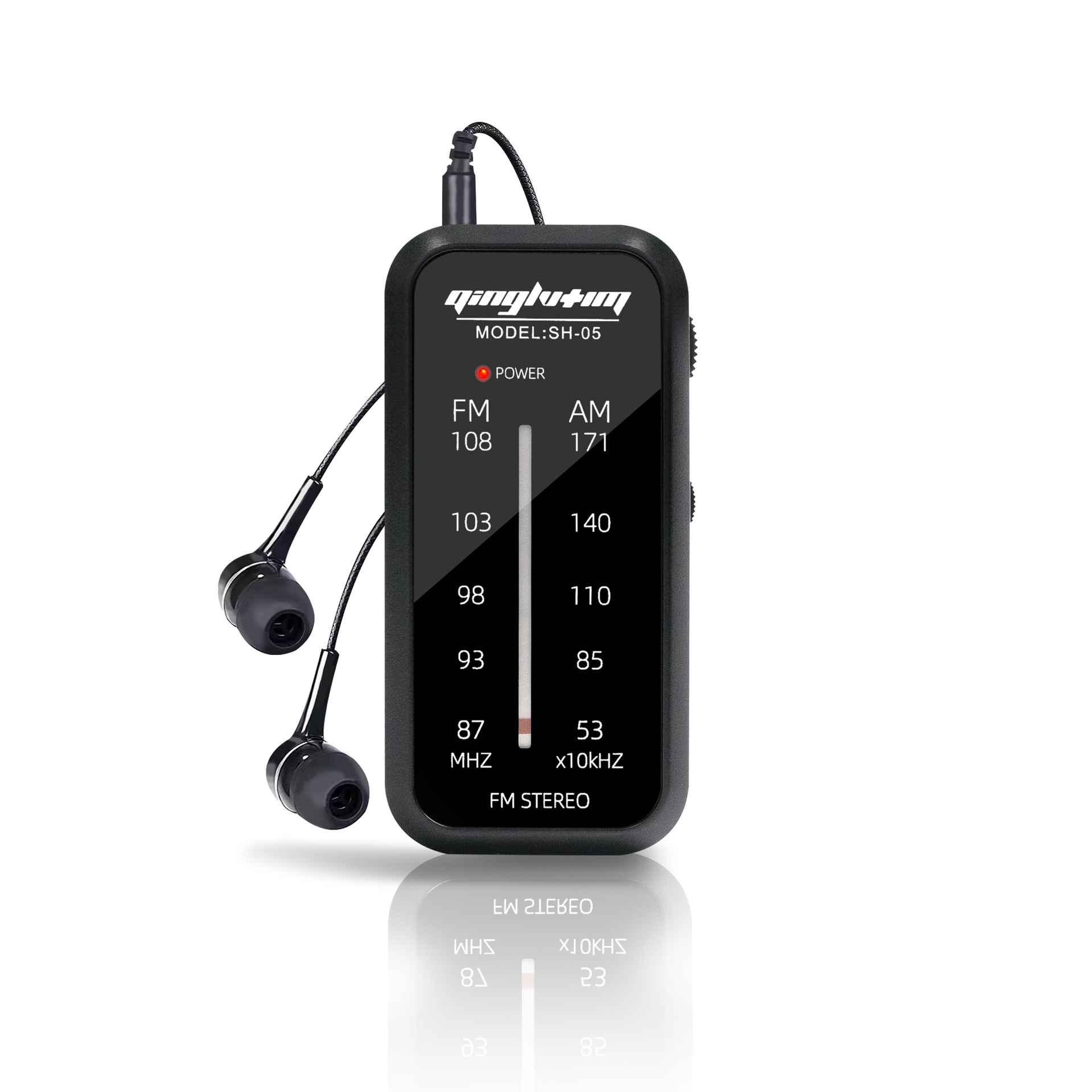 国境を越えた電気商専売英語聴力四六級試験専用針式fm/am二バンドラジオ