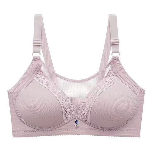 Summer bandeau-type anti-exposure push-up bra without rims adjustable anti-sagging comfortable women's full cup underwear