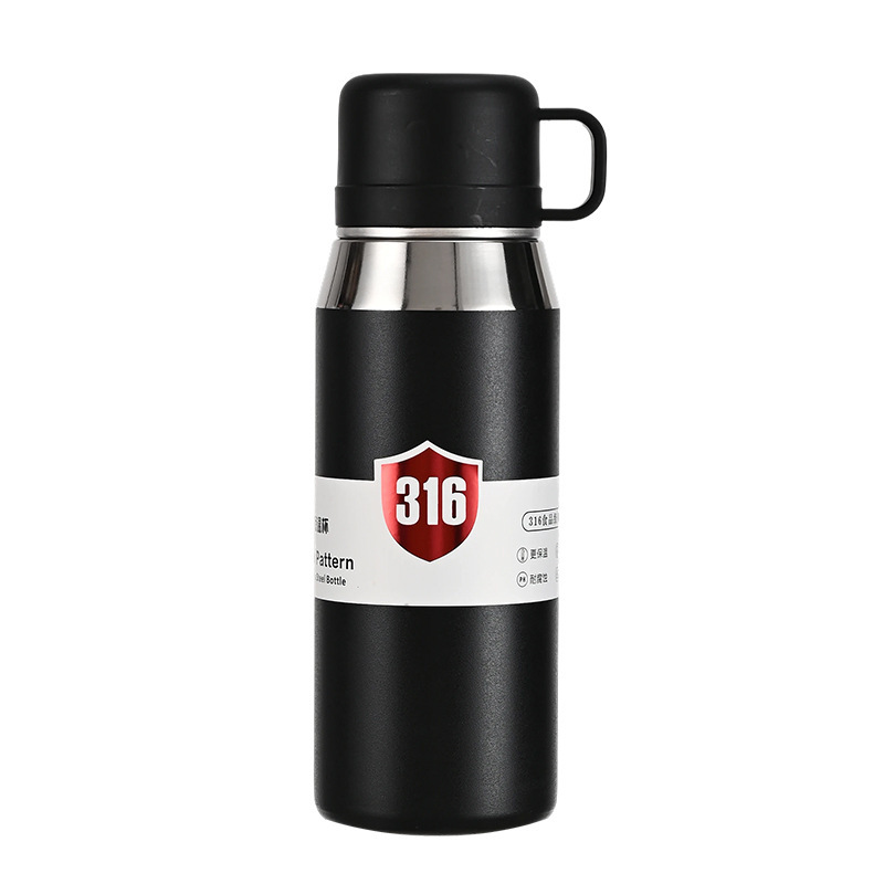Hombres de alta capacidad taza de té de alta capacidad 304 taza de aislamiento al vacío de acero separación de té regalos tetera