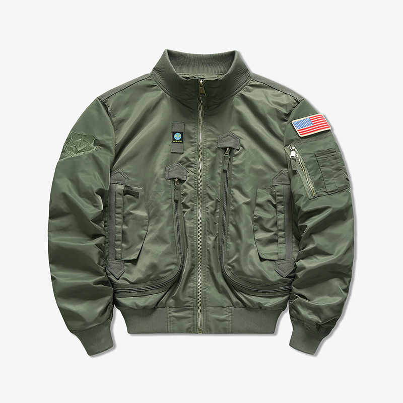 Men's Jacket Spring and Autumn Baseball Suit 2024 New Aviator Top Korean Fashionable Workwear Casual Jacket Men's Jacket Spring and Autumn Baseball Suit 2024 New Aviator Top Korean Fashionable Workwear Casual Jacket