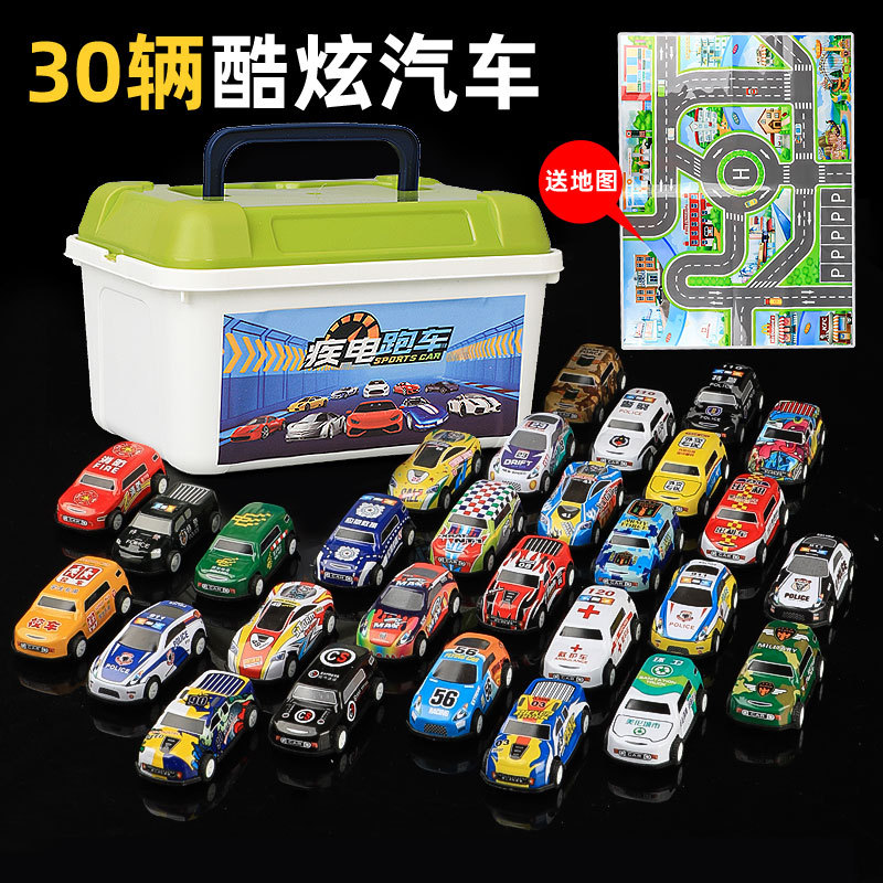 6.8cm 30 + 지도 + 영어 스티커 보관함 (랜덤 스타일)