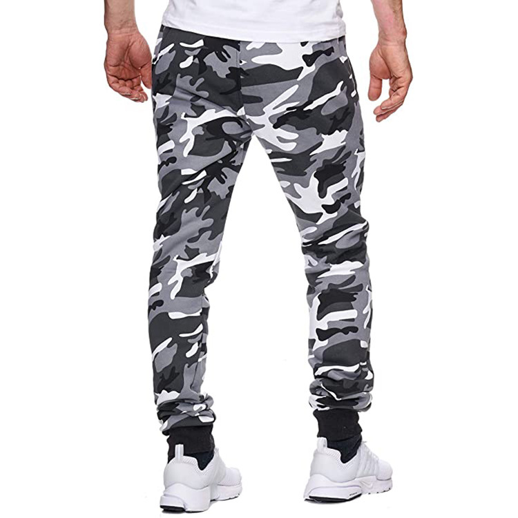 Cross Mirror Nuovo Autunno Inverno Vendita calda Uomo Casual Camouflage Vita media Alta elasticità Stampato Tessuto elasticizzato Spot Sport Pantaloni da jogging_voghion.com