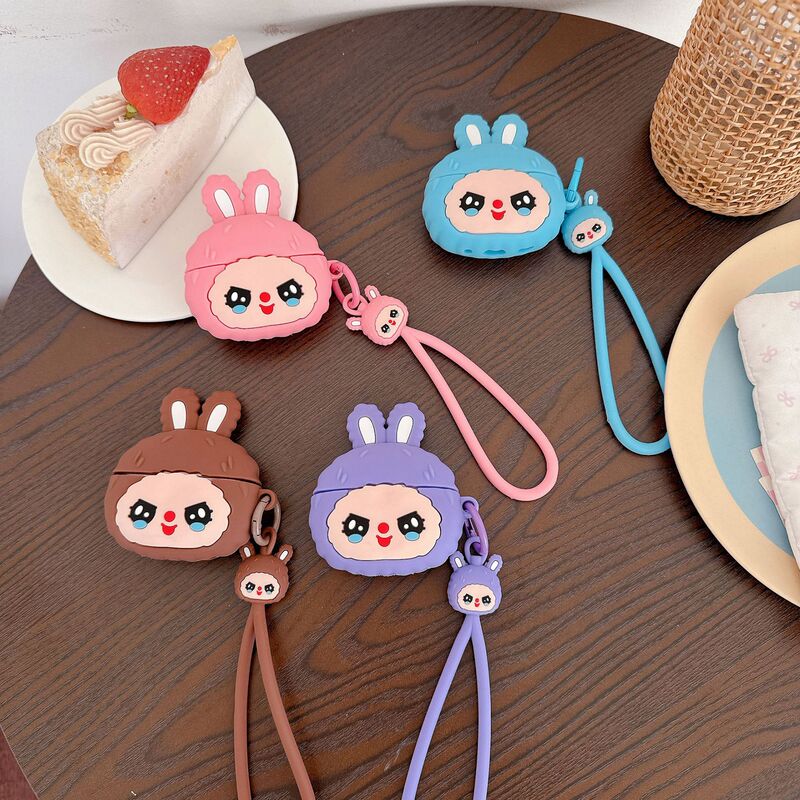 Cross-Border Popular Baby Three-Year-Old Headphone Cover Suitable for Airpods4 Apple Wireless Bluetooth 1/2/Pro2/3 Headphone Case