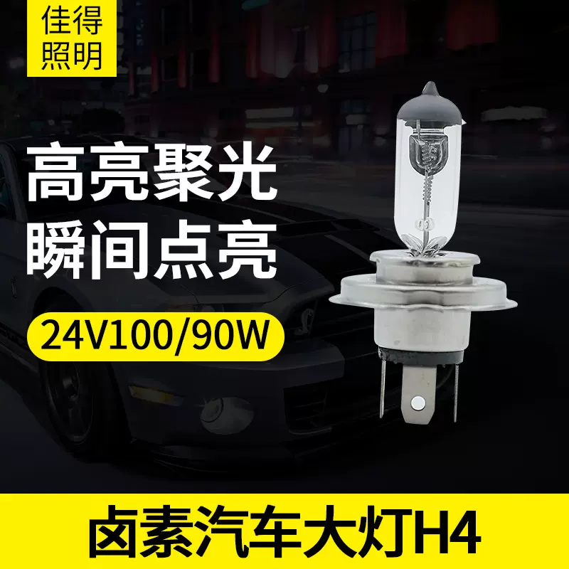 适用汽车大灯前照灯车灯 LED大灯近光远光越野车前照灯批发