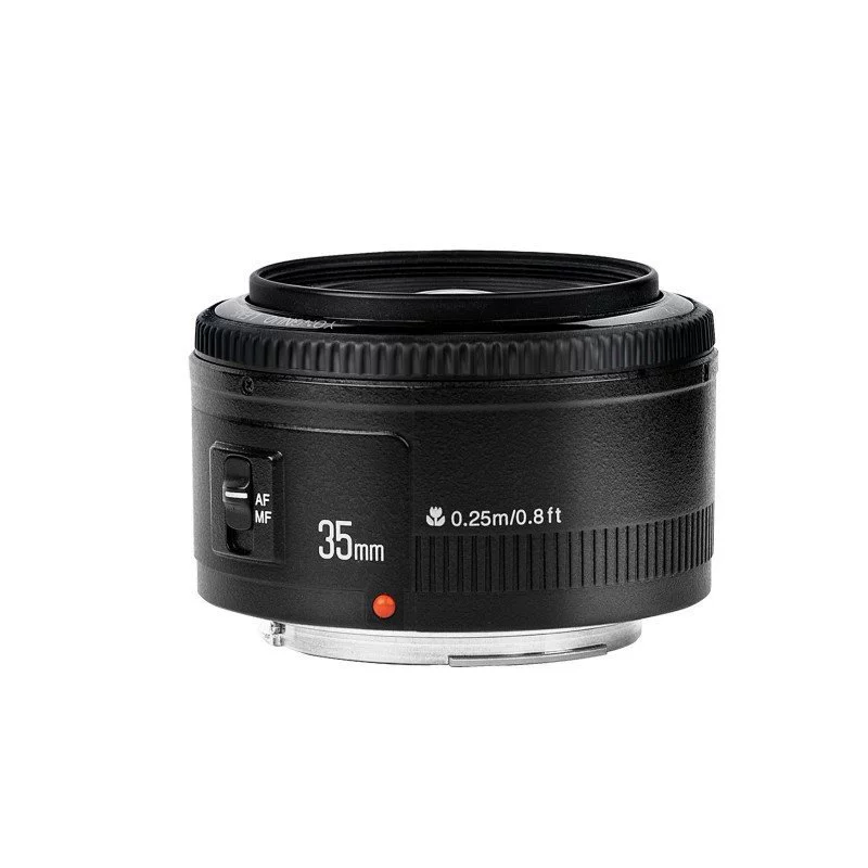 Объектив 35 мм, совместим с Canon и Nikon