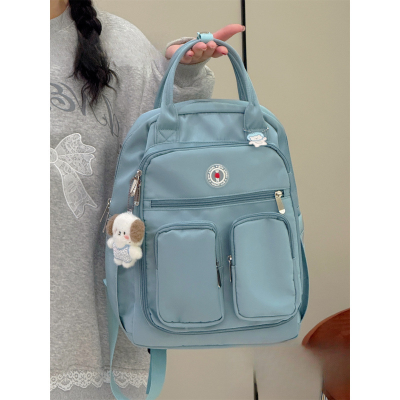 大容量妈咪双肩包女轻便母婴包袋防水手提包包校园学生多功能书包|undefined