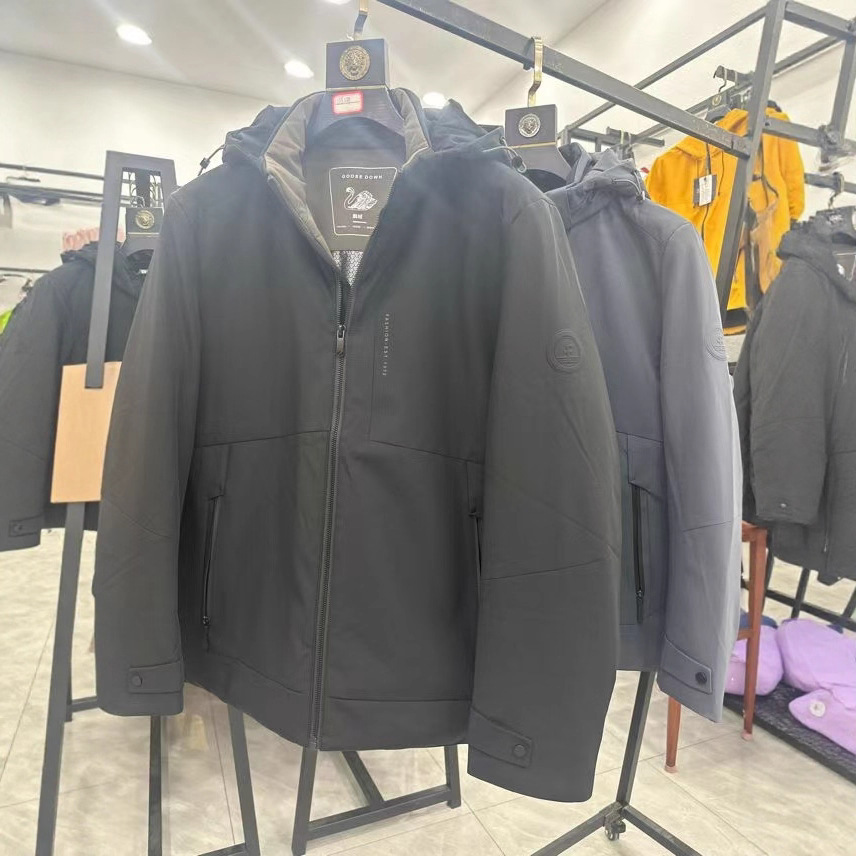 yajia休闲百搭轻奢高级感男生鹅绒服外套005