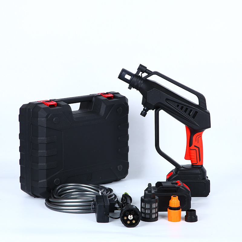 Wireless Car Washing Machine Portable Car High-Pressure Water Gun High-Power Car Lithium Battery Household Electric Car Washing Artifact