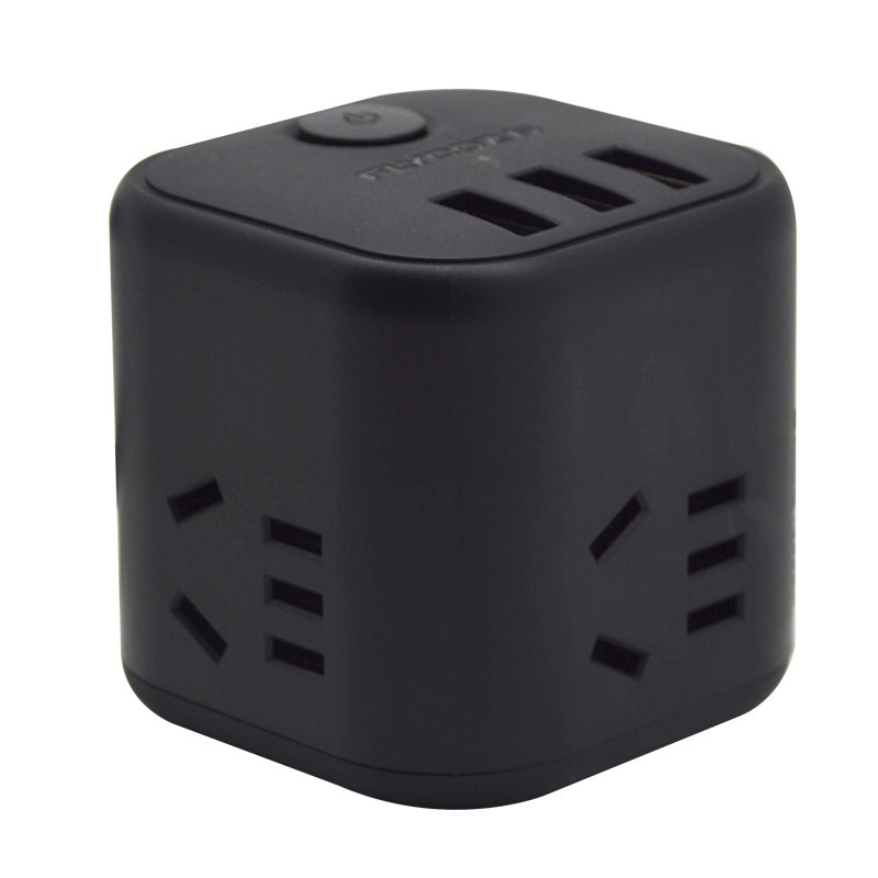 飞科魔方插座usb充电立体插排接线板家用插板 FS2089