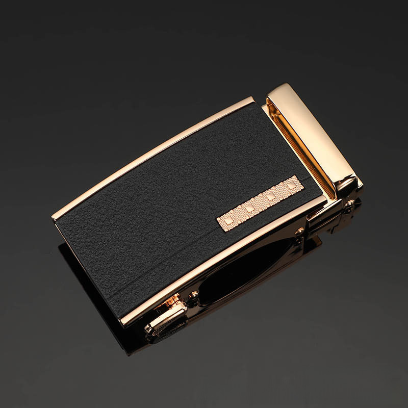 New Frosted Men's Automatic Buckle Alloy Belt Buckle Pants Head Belt Buckle Pants with Laser LOGO_viptrois.com
