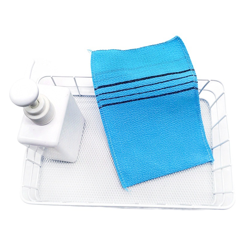 Suministro directo de fábrica Corea del Sur sauna baño toalla grano grueso verde plana sola pieza de arena gruesa Toalla de baño toalla paño