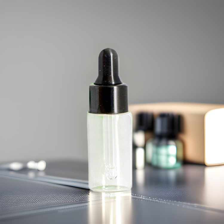 in stock wholesale 2ml trial dropper bottle 5 ml transparent essence bottle 10ml stock solution sub-pack control glass