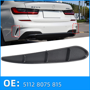 51128075815 51128075816 Is Suitable for Bmw 3 Series G20 G28 Rear Bumper Trim Small Grille