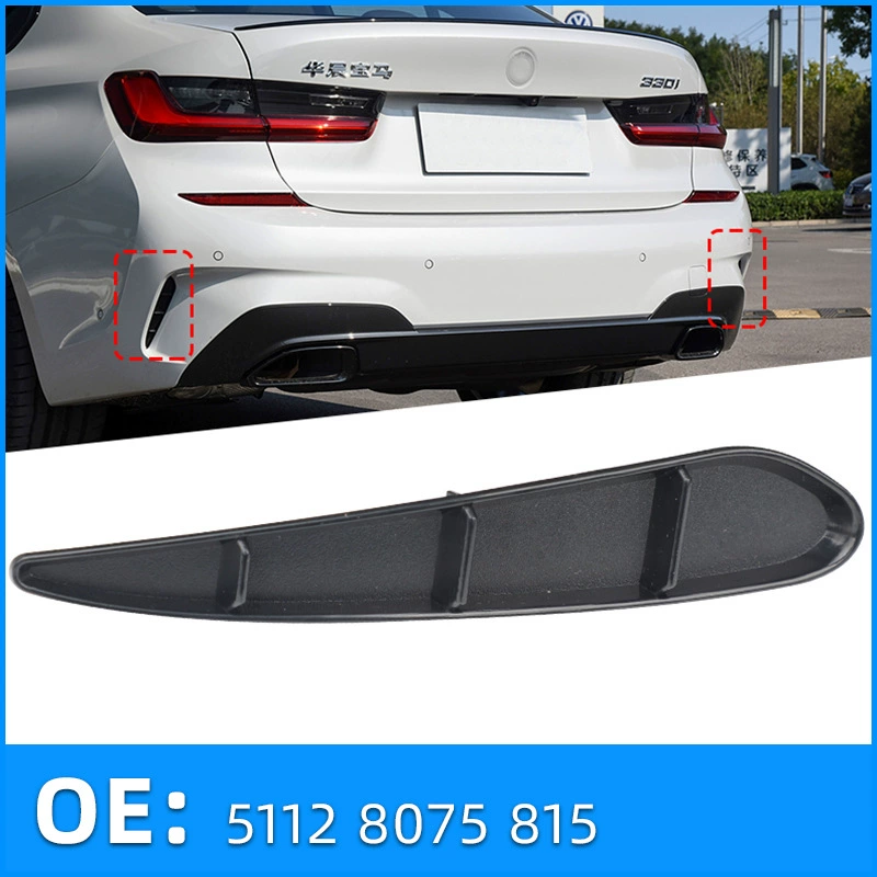 51128075815 51128075816 подходит для BMW 3 серии G20 G28, накладка заднего бампера, малая решетка радиатора