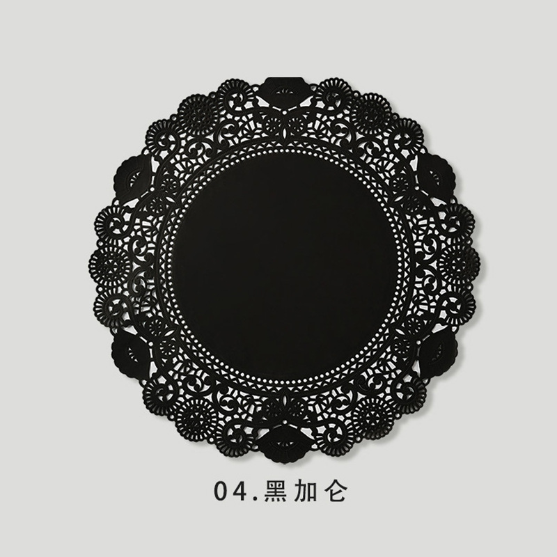 Qisejangwang Red Sea Salt Queso Ramo redondo cuadrado Papel de envolver Papel de encaje tridimensional Envoltura de encaje hueco Flor