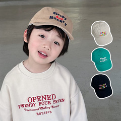 Children's Hat Autumn Spring New Ins Personality Stylish Letter Girls Cap Baby Duckbill Hat Wholesale