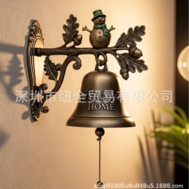 跨境热销Christmas Welcome Doorbell圣诞节欢迎门铃|undefined