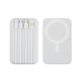 Factory wholesale magnetic charging treasure with cable 20000 mA wireless fast charging new large capacity mobile power supply