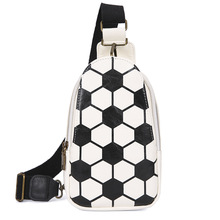 包包女2025女士斜挎包跨境爆款复古棒球包欧美热销橄榄球包小胸包