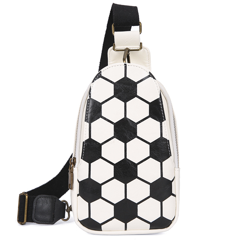 Bags for Women 2025 Women Crossbody Bag Cross-Border Popular Retro Baseball Bag European and American Best-Selling Rugby Bag Small Chest Bag