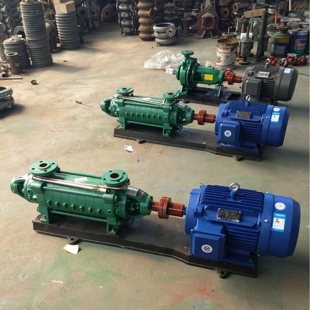 低噪音免维护多级热水泵 供暖水泵 DG型25-50X6多级离心泵