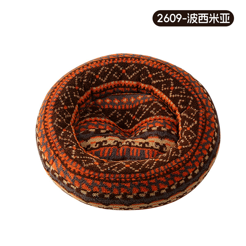 Round nest short hair-bohemia 2609 / Diameter 40cm