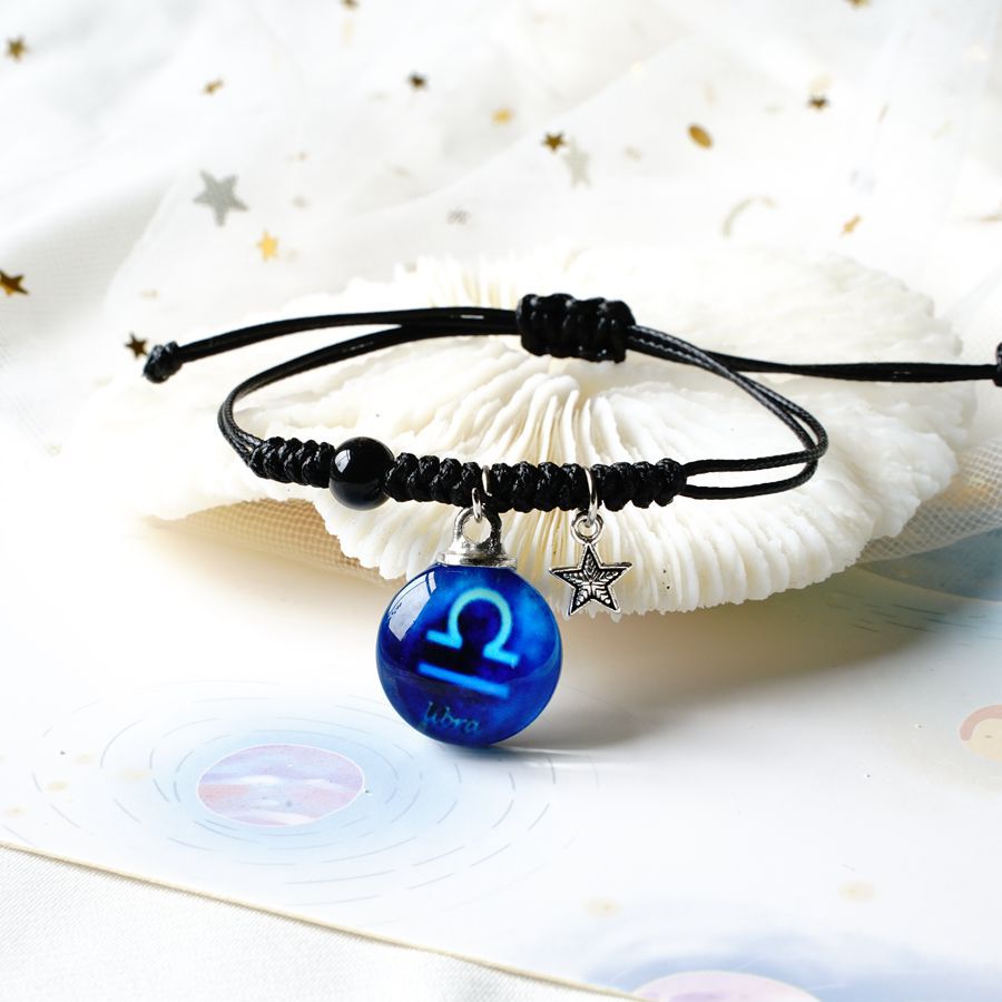 New fashion Joker luminous twelve constellation bracelet spell a lot with watch bracelet spot wholesale