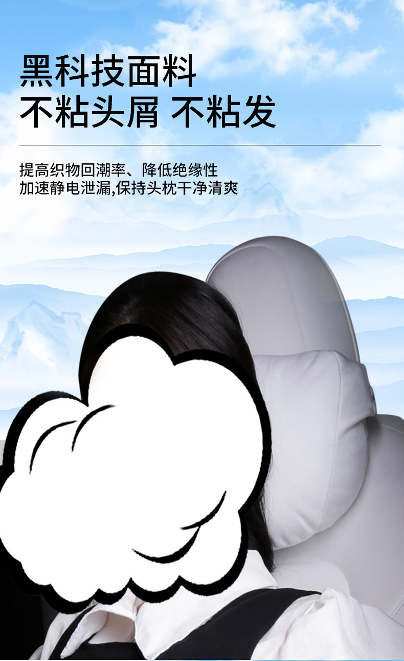 Suitable for the Updated Version of Model 3/Y Tesla Headrest, Neck Pillow, Yl Lumbar Cushion, Seat Modification Accessories