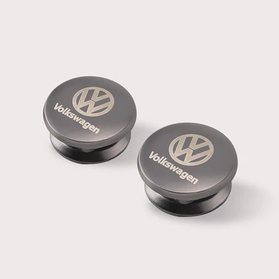 Car Interior Decoration, Car hanging - volkswagen-one-pair-cnc-carved-light-luxury-aluminum-alloy