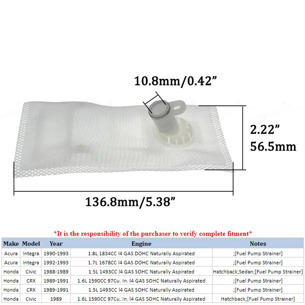 Suitable for Honda's New Fuel Pump Filter/Filter 17040-S02-L01 Pt137