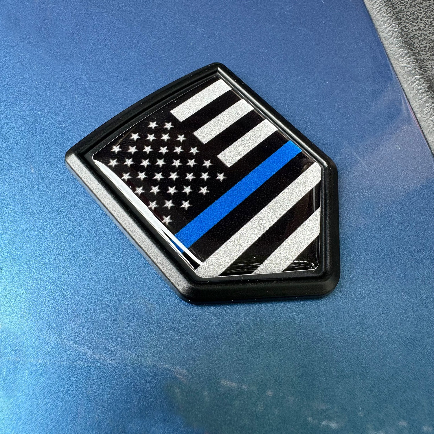 Amazon bandera nacional logotipo de automóvil de metal 3D estereoscópico bandera nacional auto etiqueta pegatinas mini etiqueta transfronteriza