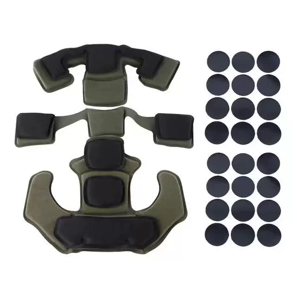 Wendy Helmet Lining with Memory Foam Suspension Pad Mickfast Accessories Sponge Protection Anti-Collision Shock Absorption Removable