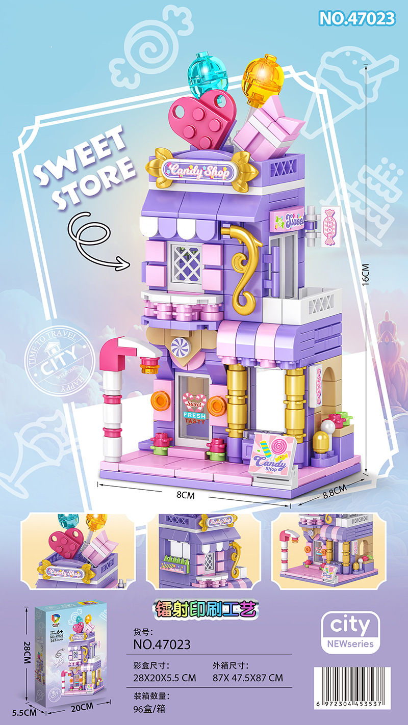 47023 Tienda de dulces (267pcs)