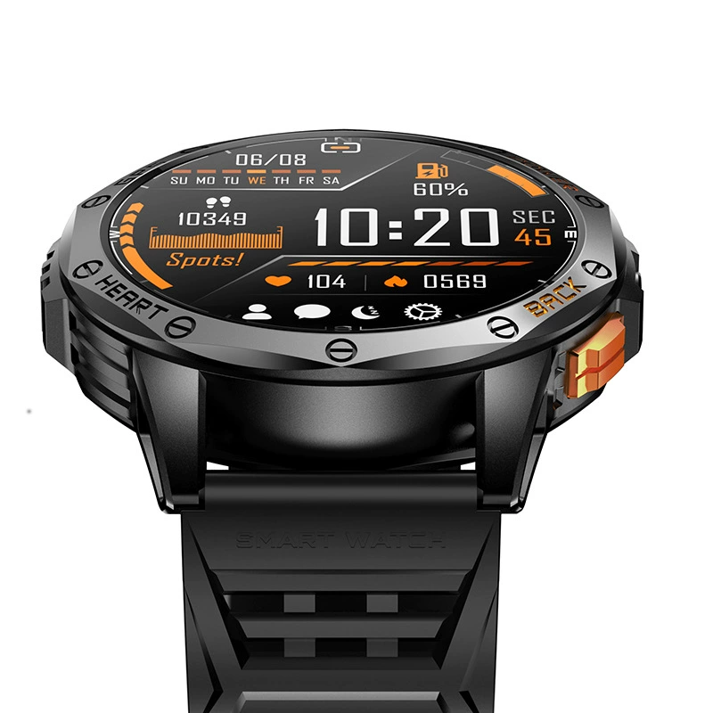 K67AMOLED GPS Смарт Часы Вызов Вызов Высота Атмосферное Давление Руководство